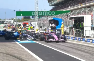 ¡Otra vez el motor! Colapinto sufrió una nueva falla y quedó afuera en la Q1