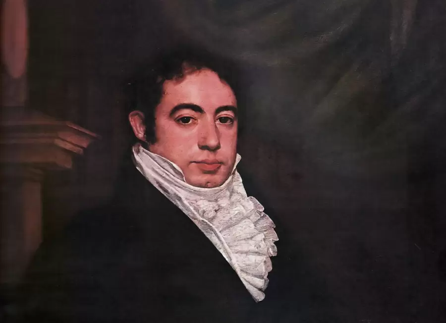 Bernardino Rivadavia se negó a apoyar el proyecto. (Imagen: archivo web)
