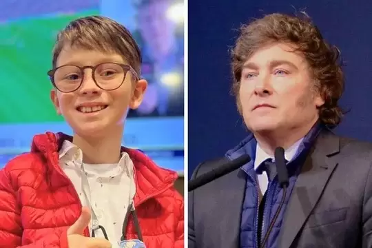 Ian Moche / Javier Milei