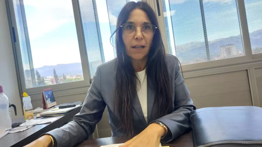 Senadora María Mercedes Derrache (PJ).