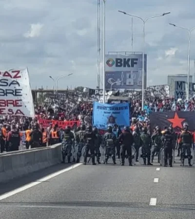 Corte en el puente La Noria/ Fuente: Web