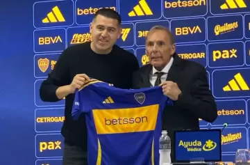Miguel Russo fue presentado como nuevo entrenador de Boca