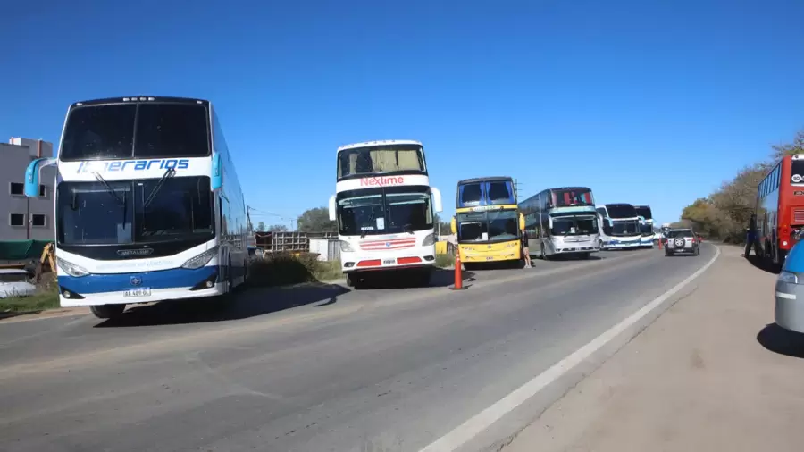 Los paros de transporte paralizan el país