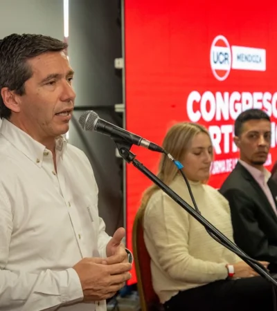Andres Lombardi, titular de la UCR de Mendoza