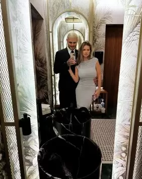 Mauro Icardi y Eugenia Suárez.