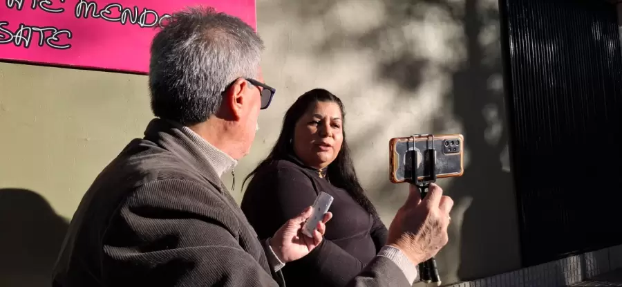 Secretaria de Derechos Humanos de ATE Mendoza, Romina Castro.