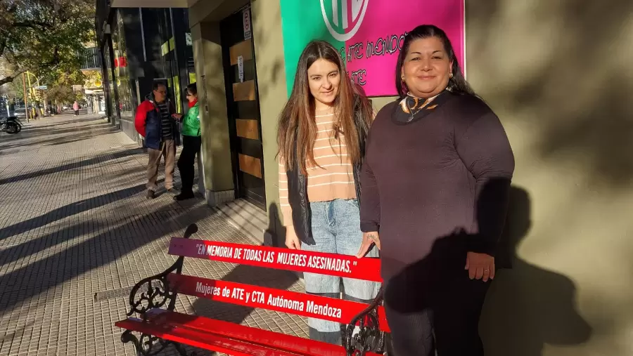 Secretaria de Derechos Humanos de ATE Mendoza, Romina Castro.