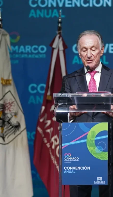 El presidente de la Cámara de la Construcción, Gustavo Weiss, y su mensaje al Gobierno/.