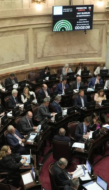 Los senadores no resolvieron el tema