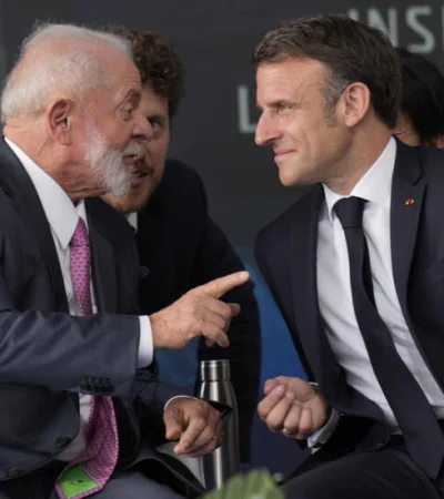 Lula y Macron tienen una fluida relación personal, pero el tema del acuerdo entre los bloques económicos los divide.