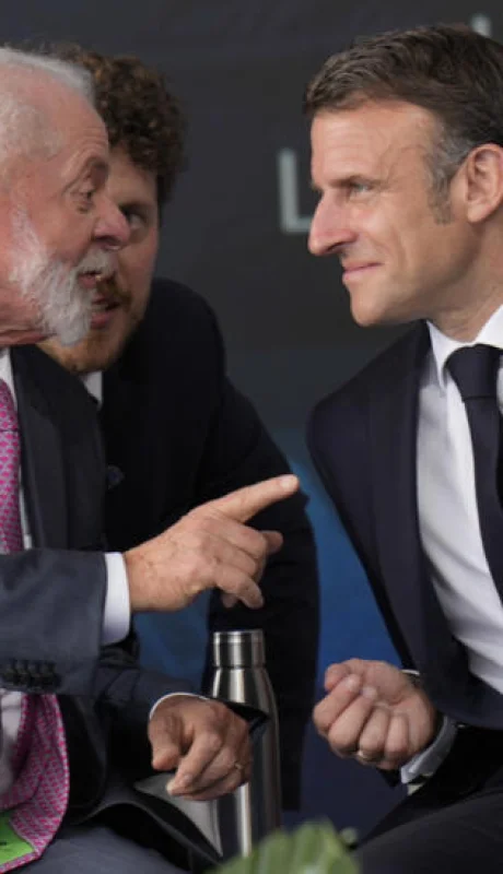 Lula y Macron tienen una fluida relación personal, pero el tema del acuerdo entre los bloques económicos los divide.