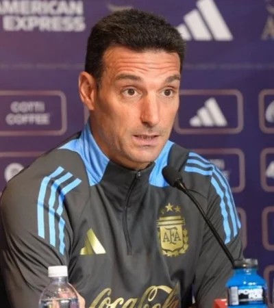 Lionel Scaloni estará en el sorteo de este viernes.