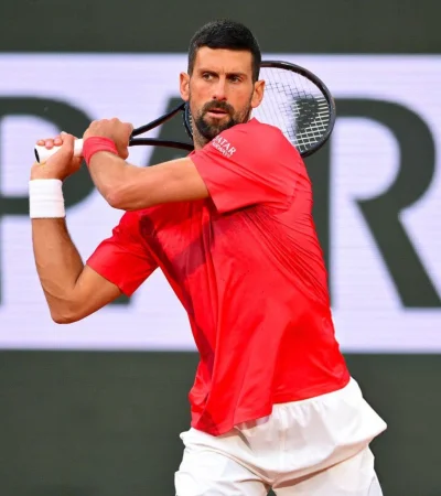 Terrible muestra de Djokovic