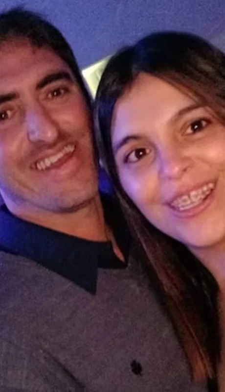 Fernando Dellarciprete y Rocío Villarreal cuando todavía disfrutaban tiempos felices. (Foto: web)