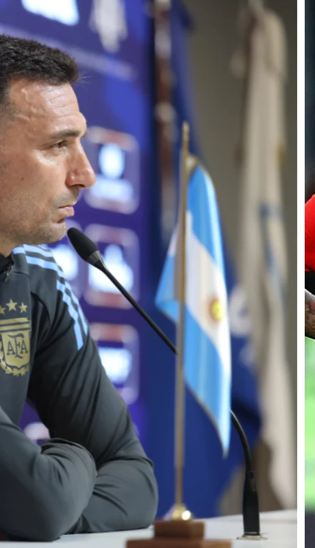 Lionel Scaloni le contestó a Arturo Vidal.