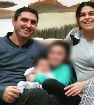 La familia Dellarciprete.