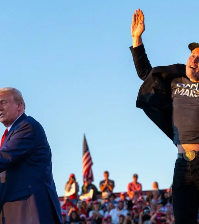 Donald Trump y Elon Musk en tiempo de amistad.