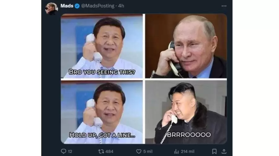 Memes de la batalla entre Donald Trump e Elon Musk.