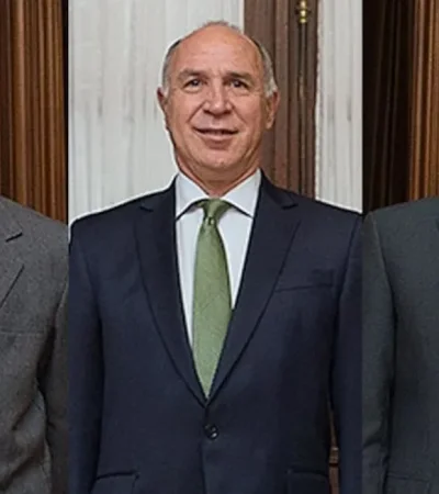 Rosenkrantz, Lorenzetti y Rosatti, los tres jueces de la Corte Suprema.