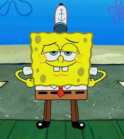 Bob Esponja está agrandado