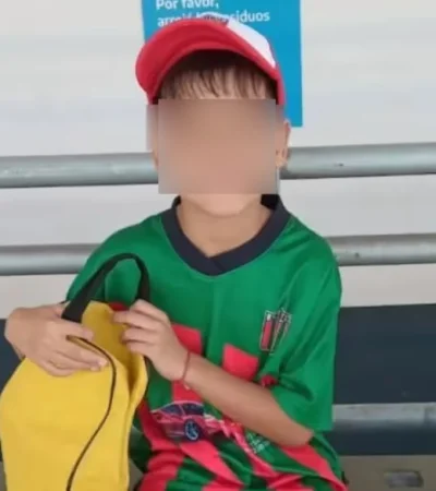 Thiago, el nene de 7 años que murió luego de ser alcanzado por una bala perdida/ Fuente: Web