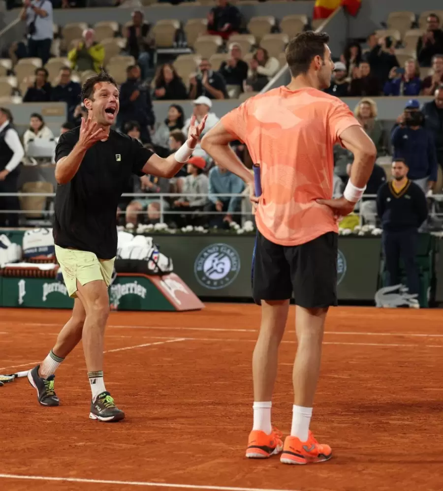 Horacio Zeballos y Marcel Granollers