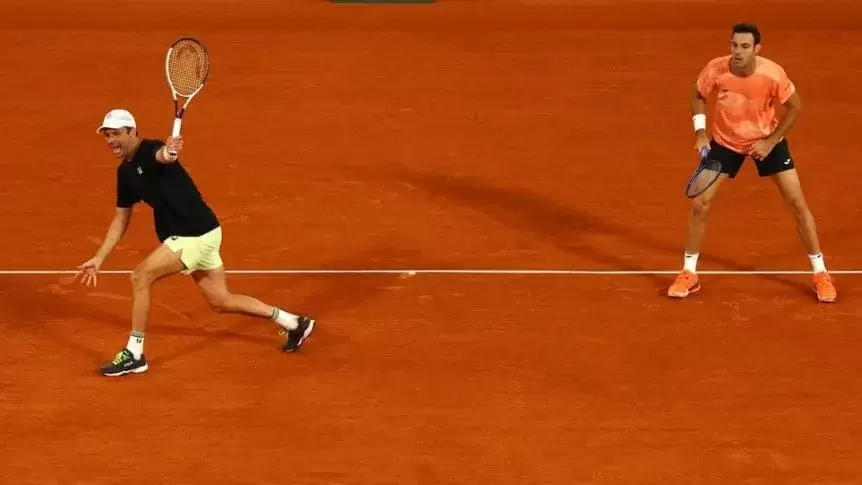 Horacio Zeballos y Marcel Granollers