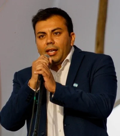 Francisco Lo Presti intendente de Las Heras/ Fuente: Archivo