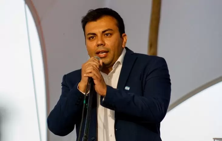 Francisco Lo Presti intendente de Las Heras/ Fuente: Archivo