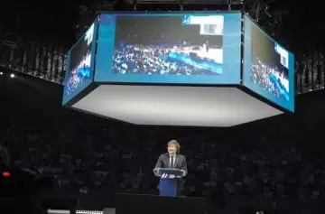 Milei aseguró en Madrid que "la inflación en Argentina será historia para 2026"