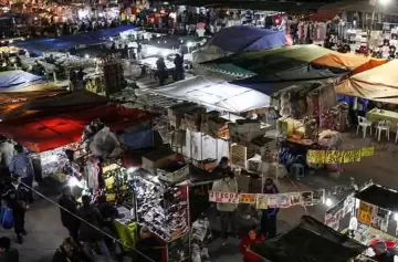 Tensión en La Salada por un nuevo decomiso de mercadería y protesta de puesteros