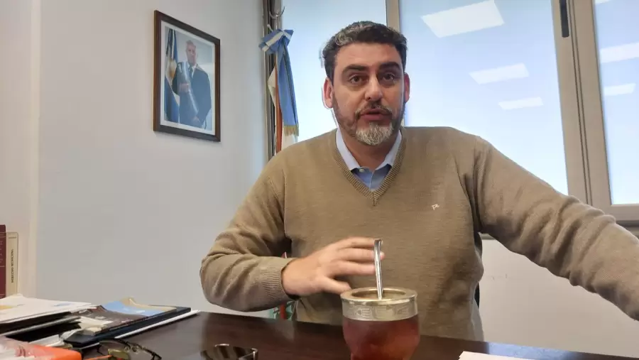 Presidente provisional de la Cámara de Senadores, Martín Kerchner Tomba.