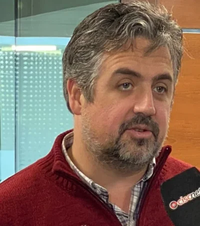 Del acto participaron el ministro de Justicia y Seguridad, Pablo Cococcioni/