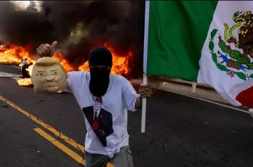 Trump justificó el despliegue de la Guardia Nacional: "Los Ángeles habría sido arrasada"