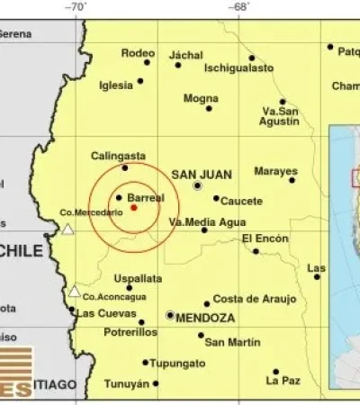Sismo en San Juan.