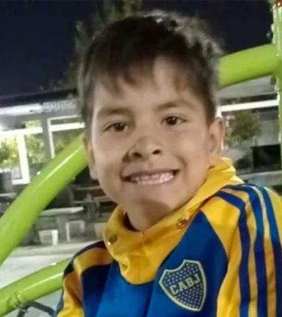 Thiago Correa, el nene de 7 años que murió tras ser alcanzado por una bala disparada por el policía Facundo Aguilar/ Fuente: Web