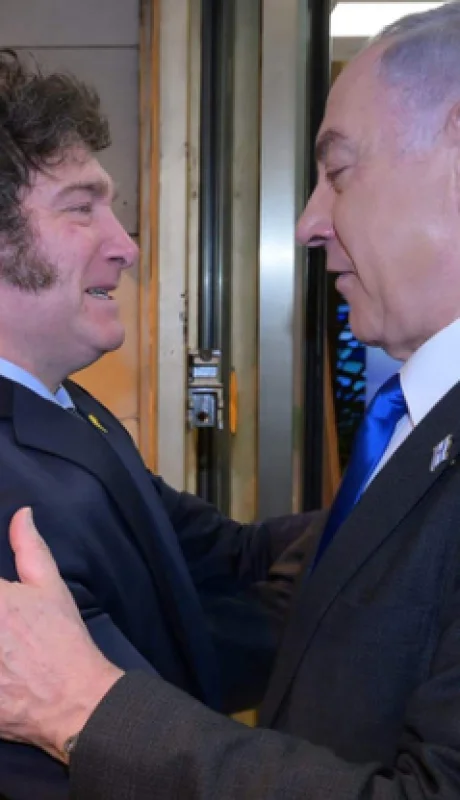 El presidente Javier Milei se reunió en Jerusalén con su par israelí Isaac Herzog y con el primer ministro Benjamín Netanyahu.