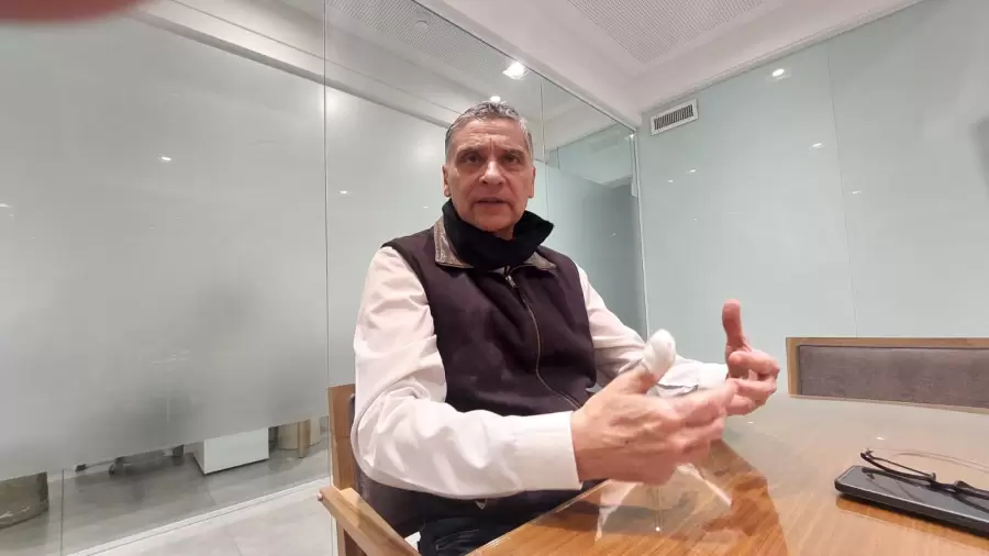 Secretario general de la Asociación Bancaria de la República Argentina en Cuyo, Sergio Giménez.