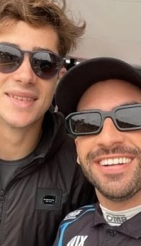 Julián Santero y Franco Colapinto mantienen una linda amistad 'fierrera'/ Fuente: Instagram Julián Santero