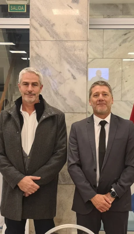 Edgar Castelló y Gustavo Villegas.