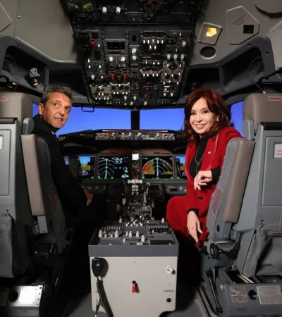 Massa junto a Cristina /