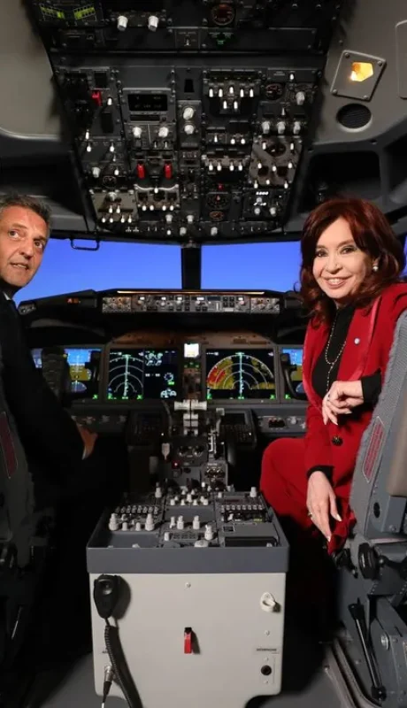 Massa junto a Cristina /