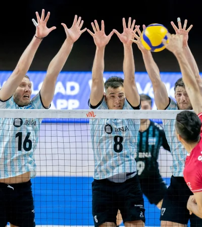 Agustín Loser, el capitán de la Selección Argentina.