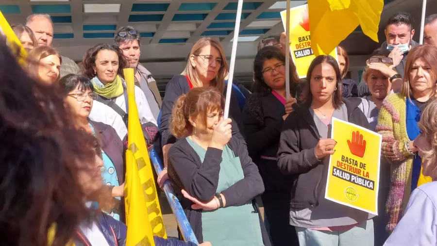 Protesta en las puertas del Notti