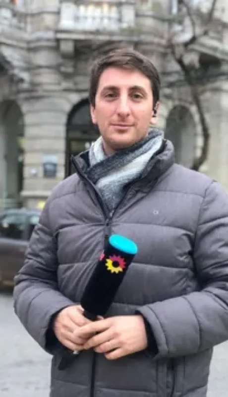 Alan Ferraro, cronista de Canal 13