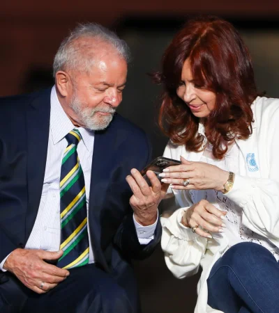 Lula con Cristina.