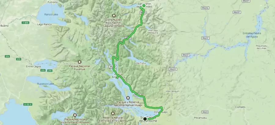 Ruta de los Siete Lagos