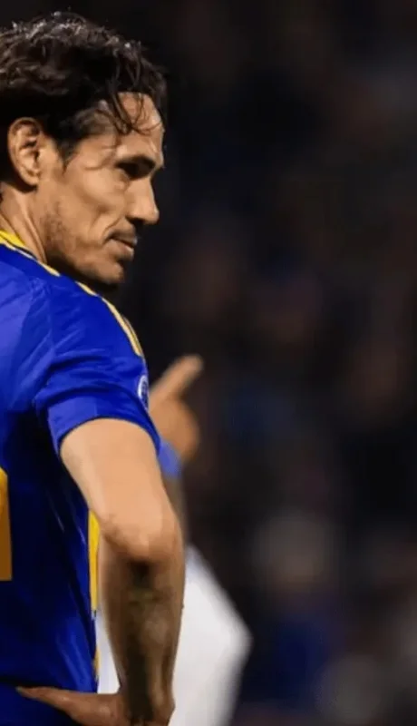 Edinson Cavani, delantero de Boca