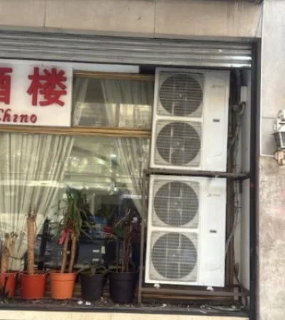 El restaurante donde ocurrió el violento hecho.