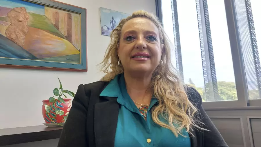 Referente en Mendoza de Hacemos y Senadora Flavia Manoni (FF - LAUM).